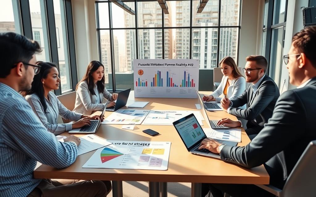 Avoiding Common Mistakes in Niche Funnel Strategy. Business professionals discussing strategy for the best niche for Systeme io funnels.