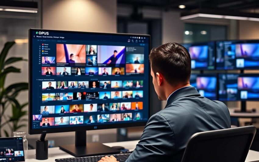 opus clip AI repurpose long videos to short clips